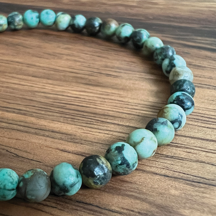 Earth Spirit - African Turquoise Chakra Bracelet