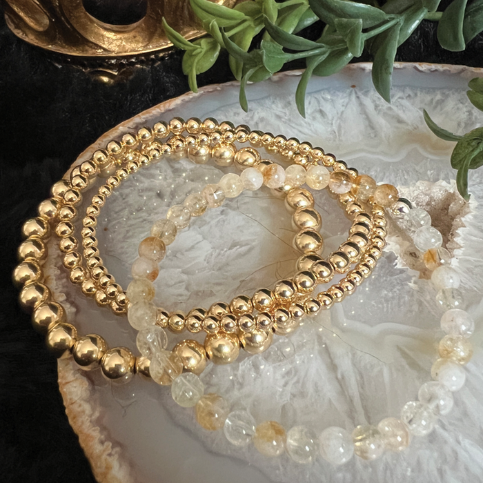 Solar Power - Citrine Chakra Bracelet