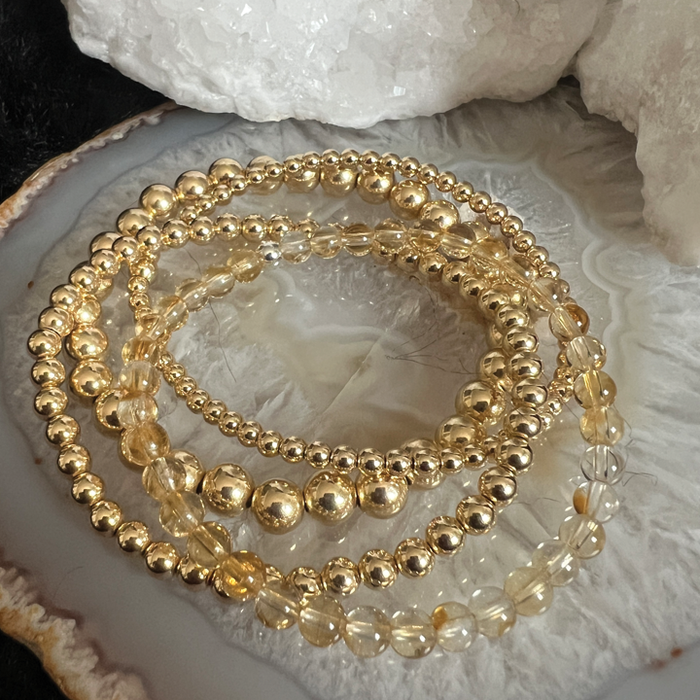 Solar Power - Citrine Chakra Bracelet