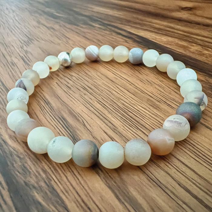 Soul Shimmer - Druzy Agate Chakra Bracelet