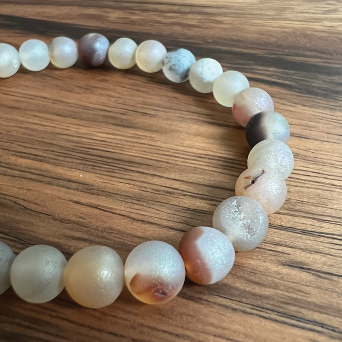 Soul Shimmer - Druzy Agate Chakra Bracelet