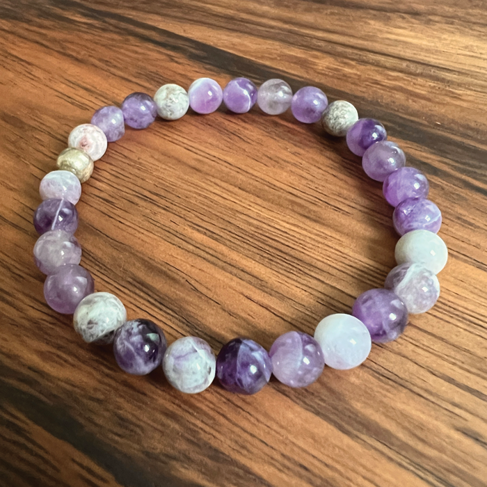 Spirit Bloom - Flower Amethyst Chakra Bracelet