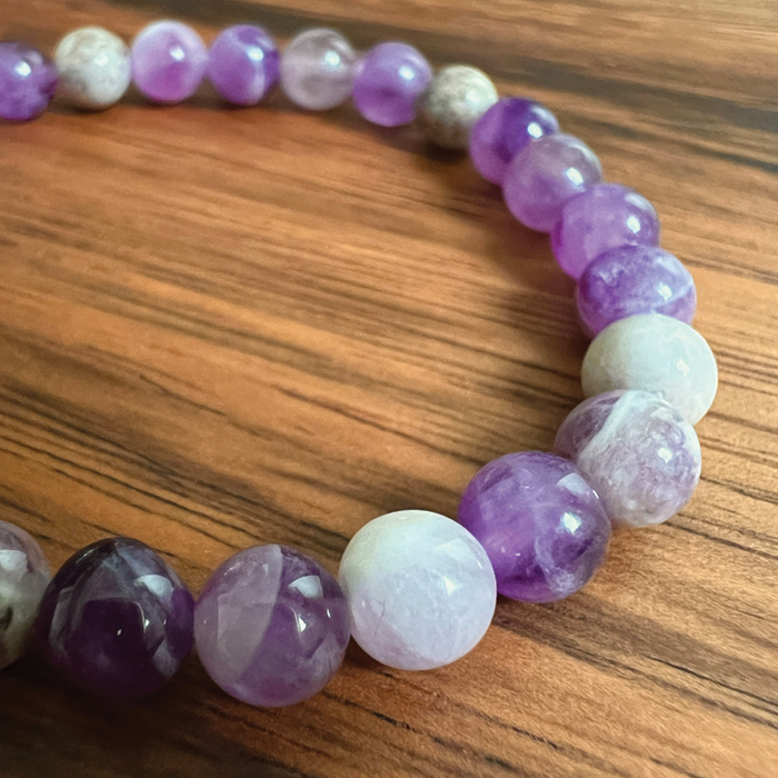 Spirit Bloom - Flower Amethyst Chakra Bracelet