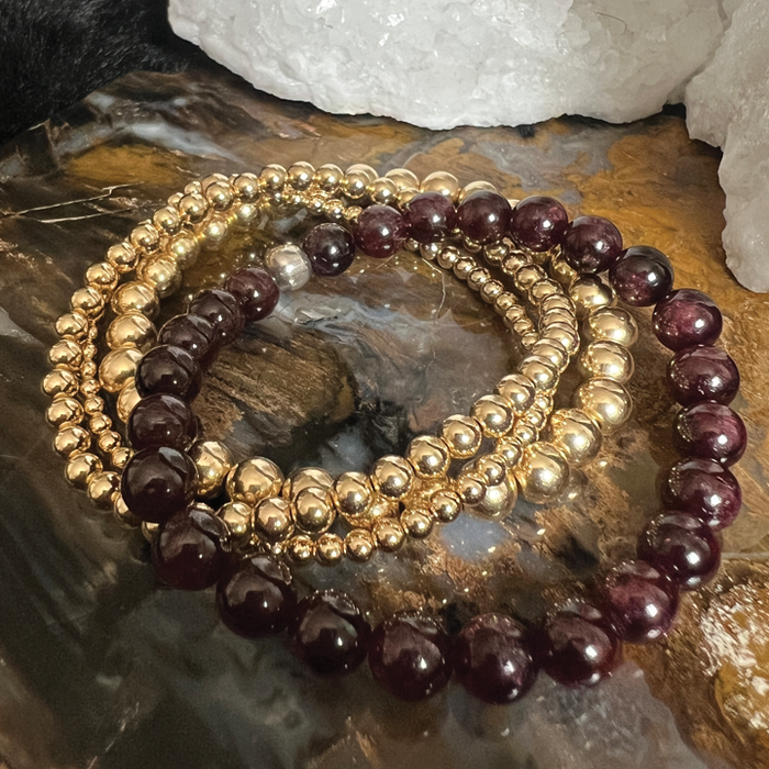 Loyal Devotion - Garnet Chakra Bracelet