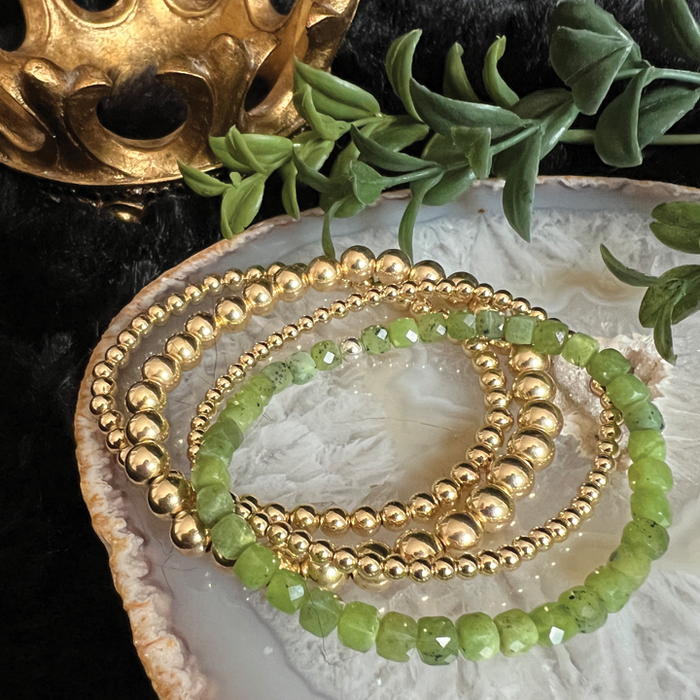 Abundance Glow - Jade Chakra Bracelet