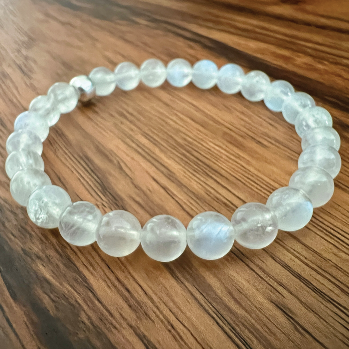 Lunar Wisdom - Moonstone Chakra Bracelet