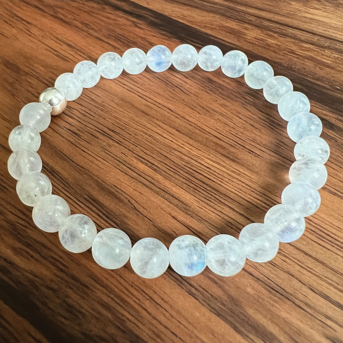 Lunar Wisdom - Moonstone Chakra Bracelet