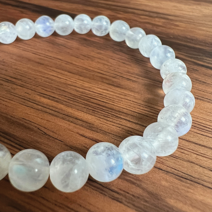 Lunar Wisdom - Moonstone Chakra Bracelet