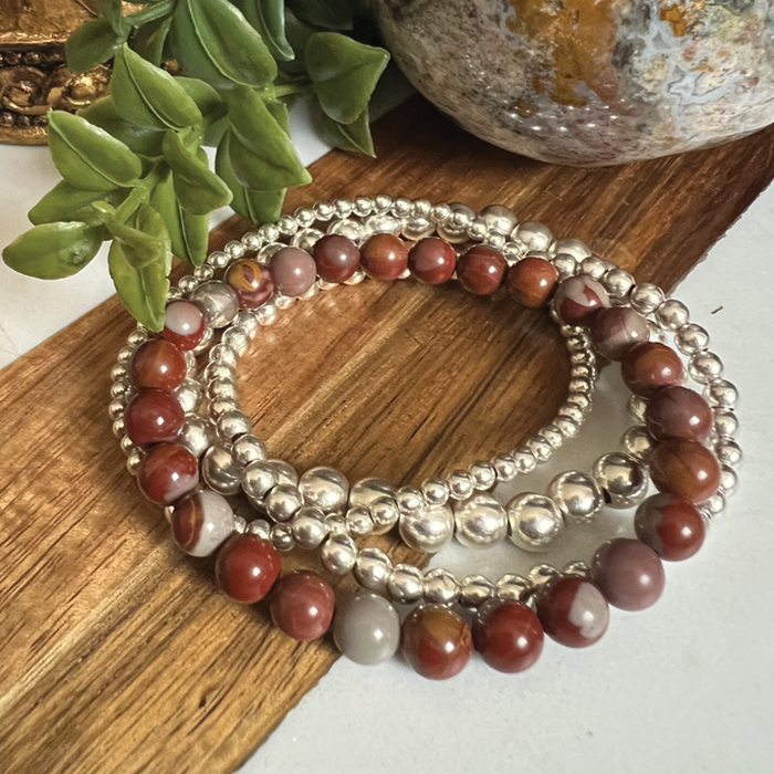 Rooted Power - Red Jasper Chakra Bracelet