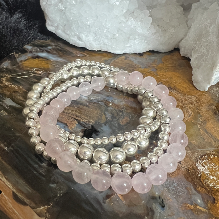 Pure Love - Rose Quartz Chakra Bracelet