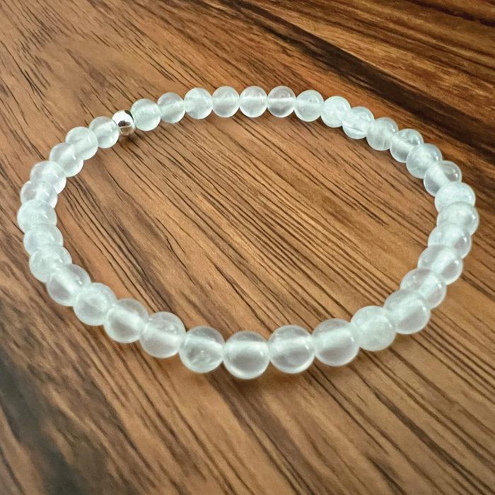 Pure Light - Selenite Chakra Bracelet