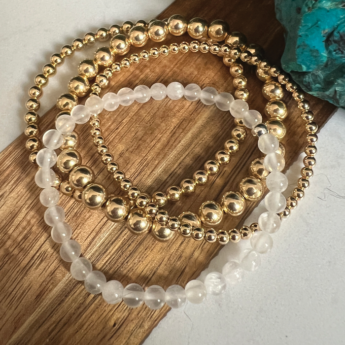 Pure Light - Selenite Chakra Bracelet