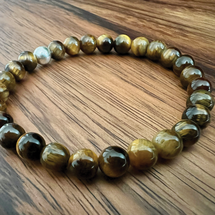 Courageous Energy - Tigers Eye Chakra Bracelet