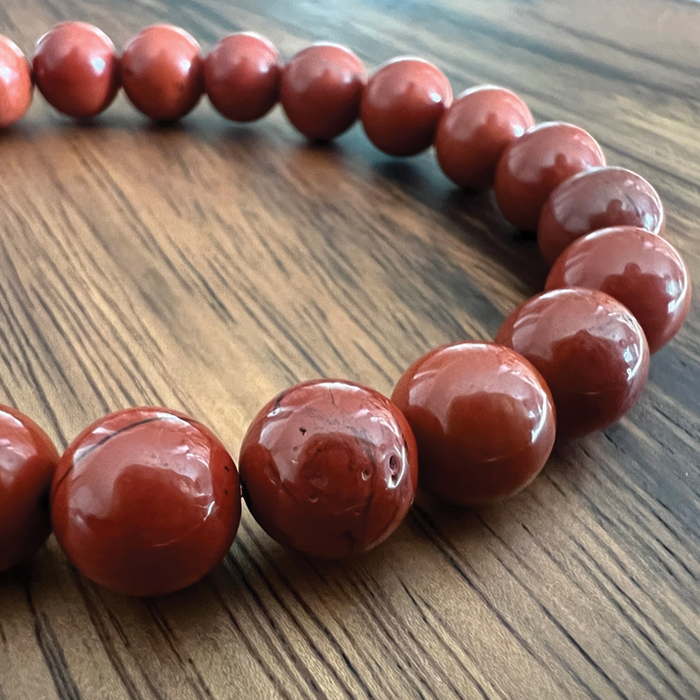 Rooted Power – Red Jasper King's Chakra Bracelet