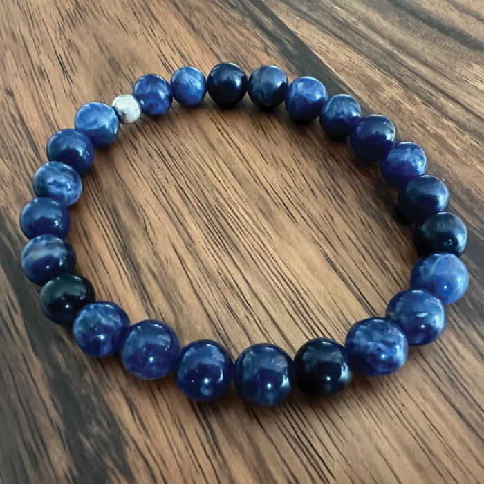 Clear Mind – Sodalite King's Chakra Bracelet